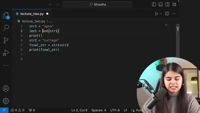 Strings & Conditional Statements