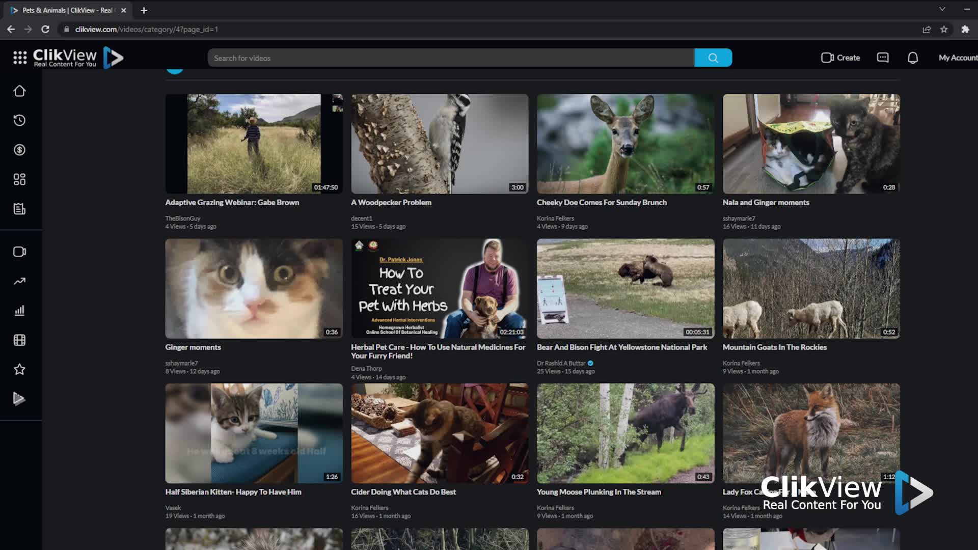 Clikview provides you with quality of content.